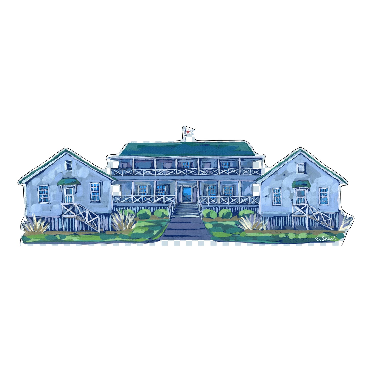 Carolina Yacht Club | 0.75in. Acrylic Cutout |