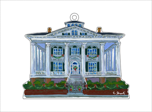 ESA-022 Bellamy Mansion | 0.25in. Acrylic Ornament | Case of 30
