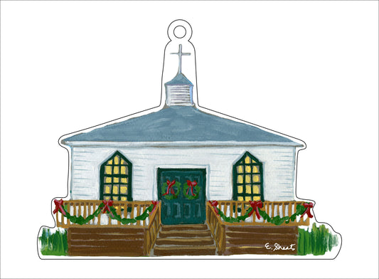 Chapel Marsh | 0.25in. Acrylic Ornament |
