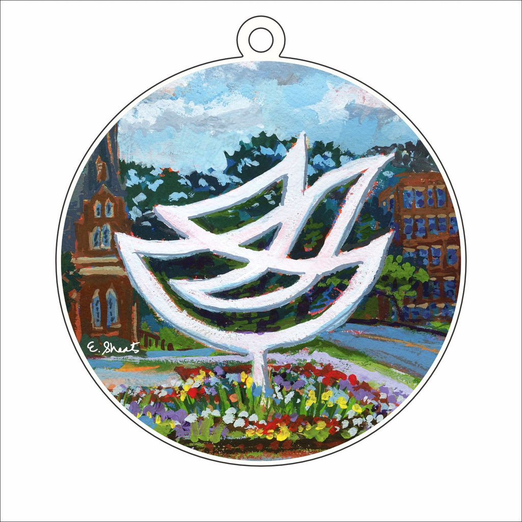 ESA-029 Harrelson Center Island | 0.25in. Acrylic Ornament | Case Bundle of 30