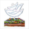 ESA-031  Harrelson Center Logo Ornament | 0.25Acrylic Ornament | Case of 30