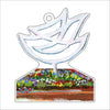 ESA-031  Harrelson Center Logo Ornament | 0.25Acrylic Ornament |