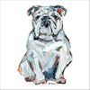 English Bulldog White | 0.75in. Acrylic Shelfie | Case of 25