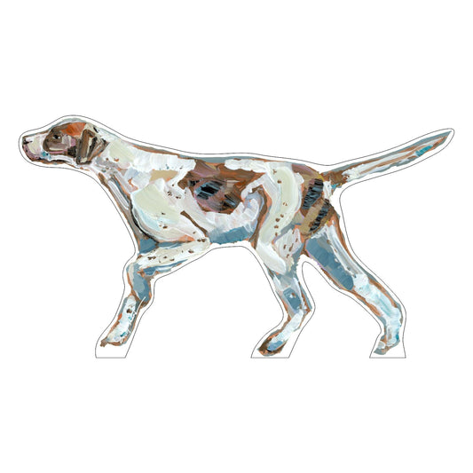 English Pointer Orange | 0.75in. Acrylic Shelfie | Case of 25