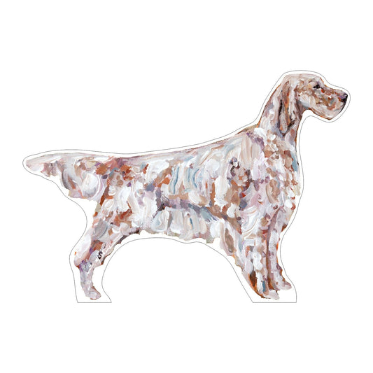 English Setter Light | 0.75in. Acrylic Shelfie | Case of 25