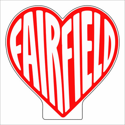 FSN-002 Fairfield Heart Mini | 0.50Acrylic Mini Contour