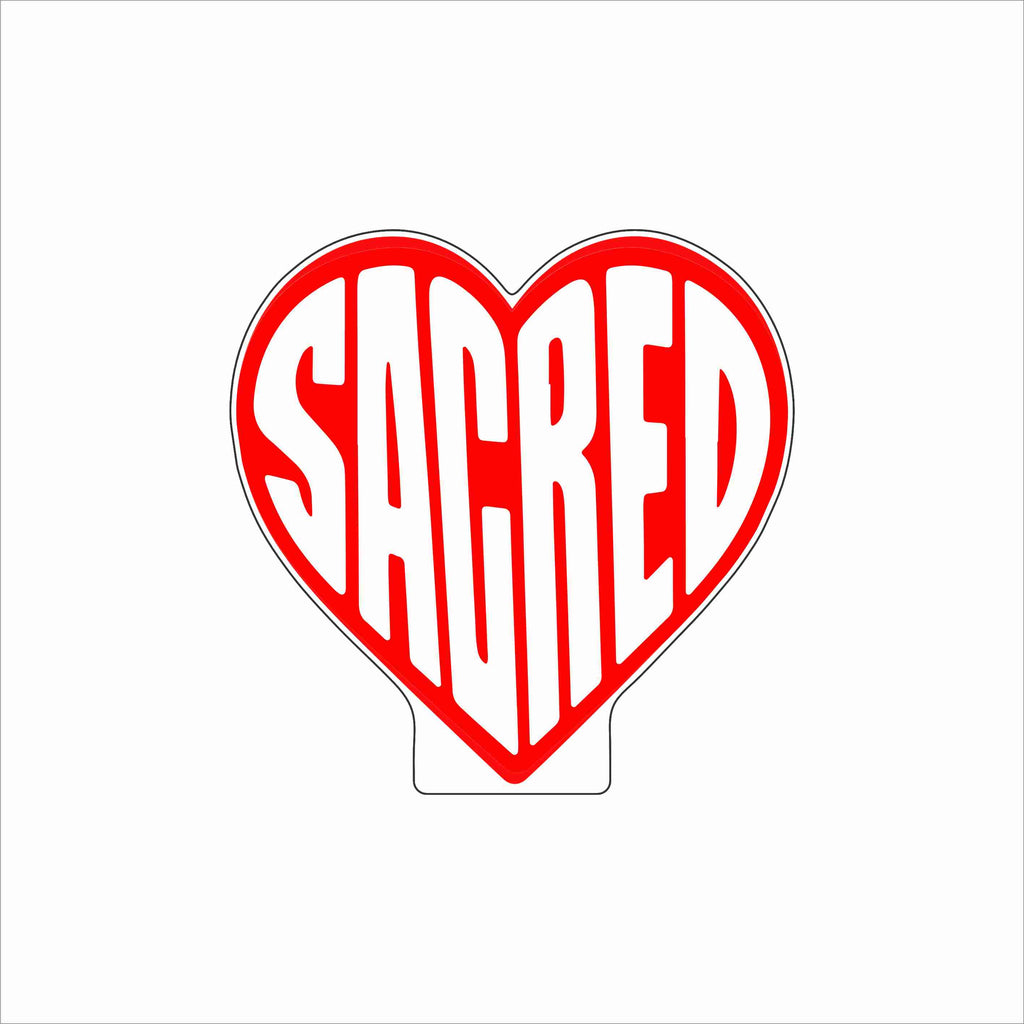 FSN-004 Sacred Heart | 0.75Acrylic Contour