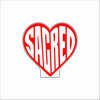 FSN-005 Sacred Heart Mini | 0.50Acrylic Mini Contour