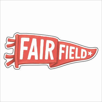 FSN-008 Fairfield Pennant | 0.75Acrylic Contour