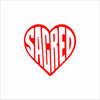 FSN-012 Sacred Heart Ornament | 0.25Acrylic Ornament