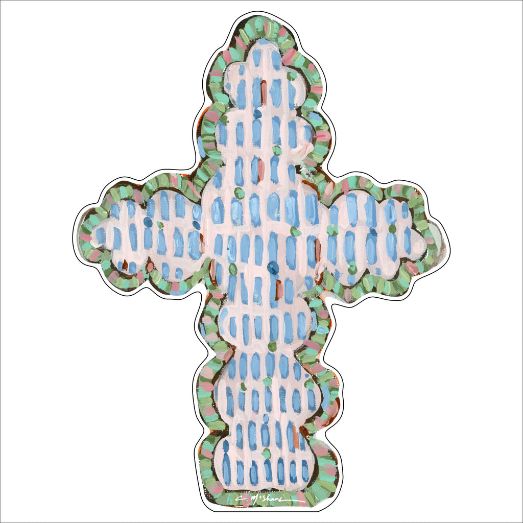 Faithful Cross I | 0.75in. Acrylic Cutout | Case Bundle any 10+ (Pack of 1)