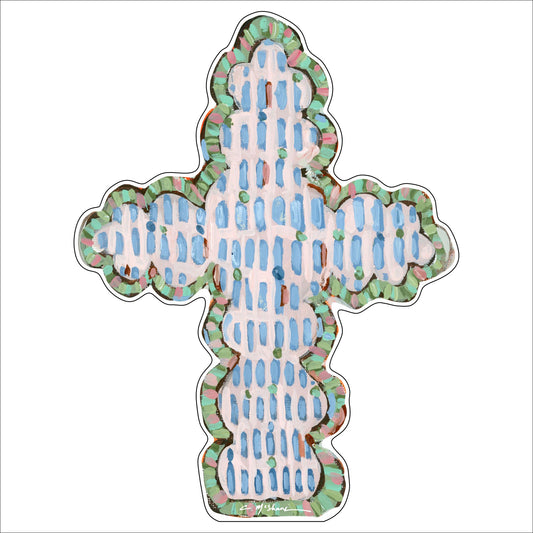 Faithful Cross I | 0.75in. Acrylic Cutout | Case Bundle any 10+ (Pack of 1)