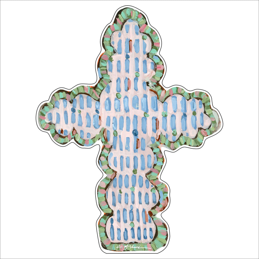 Faithful Cross I | 0.75in. Acrylic Shelfie | Case of 25