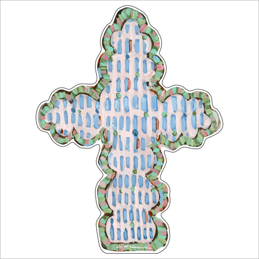 Faithful Cross I | 0.75in. Acrylic Shelfie | Case of 25
