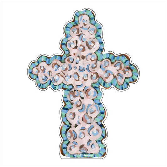 Faithful Cross II | 0.75in. Acrylic Shelfie | Case of 25