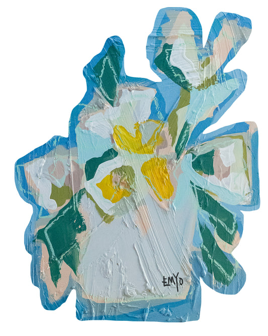 Flower Vase 2 | 0.75in. Acrylic Cutout | Case (any 10+)