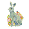 Flower Rabbit | 0.75in. Acrylic Large