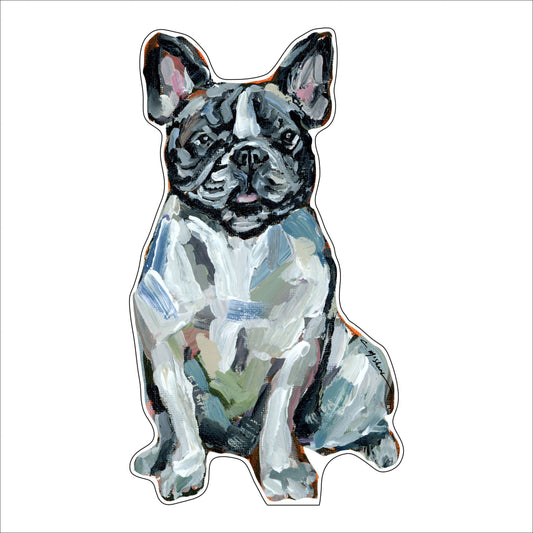Frenchie Black | 0.75in. Acrylic Shelfie | Case of 25