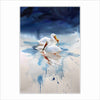 GAS-004 White Pelicans Block | 0.75Acrylic Contour