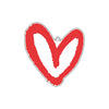 GBA-003 House of Shan Heart Ornament | 0.25Acrylic Ornament |