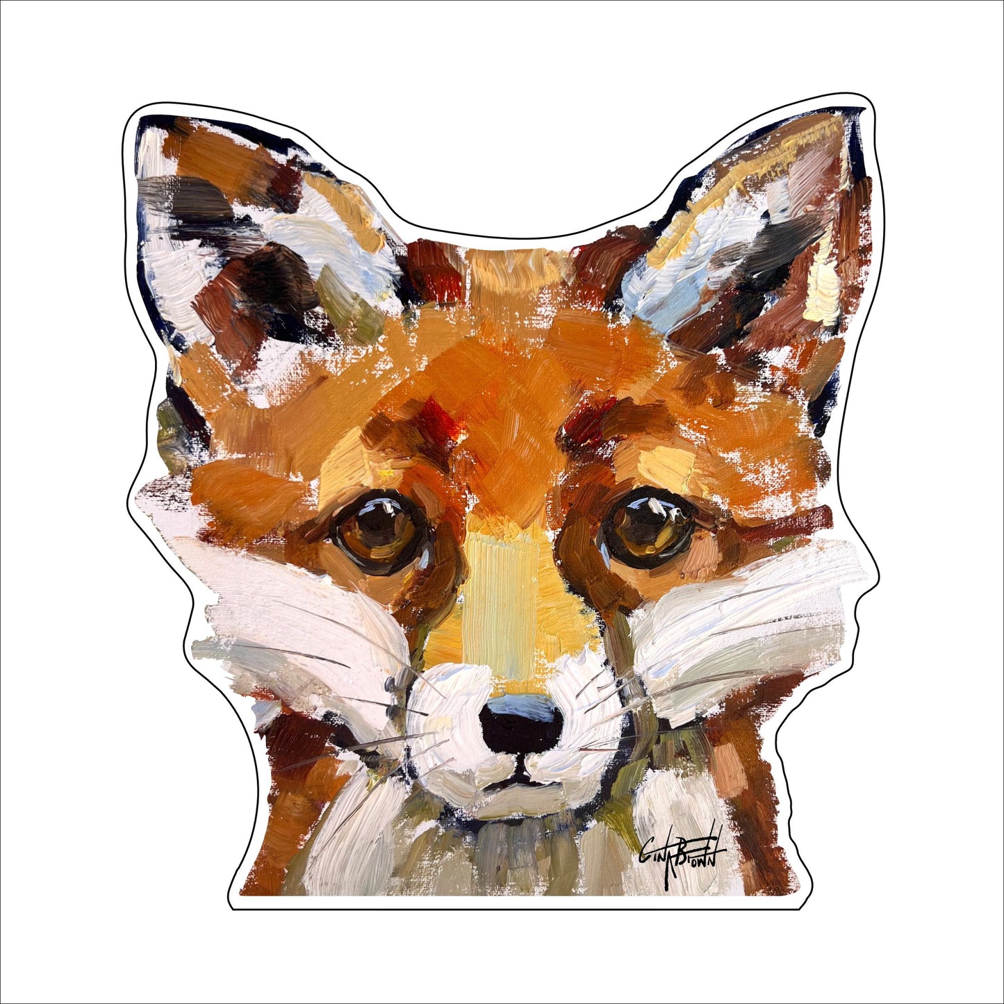 GNB-001 Fox | 0.75Acrylic Contour |