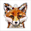 GNB-003 Fox Ornament | 0.25Acrylic Ornament |