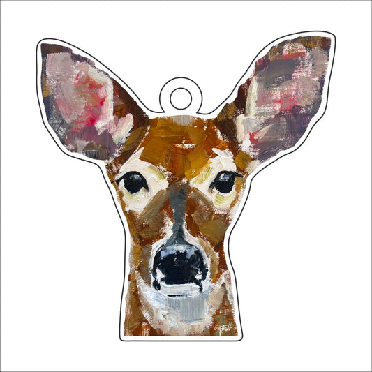 GNB-006 Deer Ornament | 0.25Acrylic Ornament |
