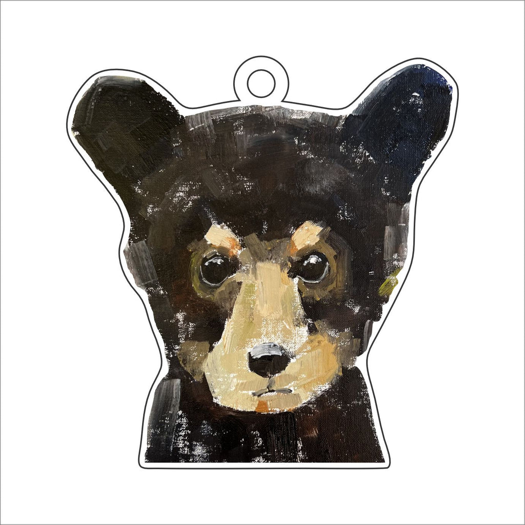 GNB-009 Bear Ornament | 0.25Acrylic Ornament |