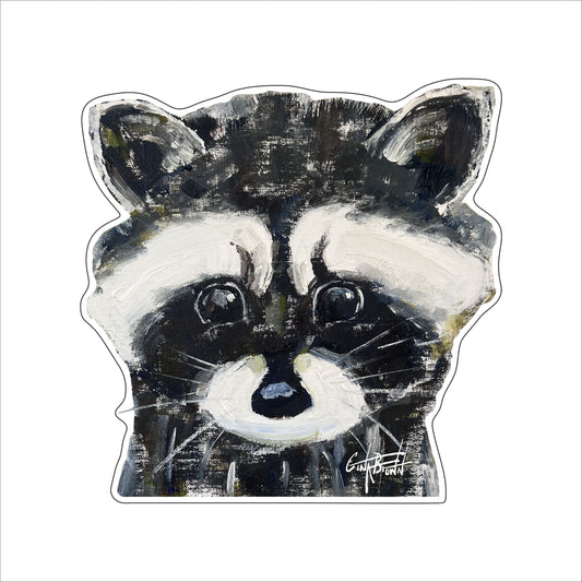 GNB-010 Raccoon  | 0.75Acrylic Contour |