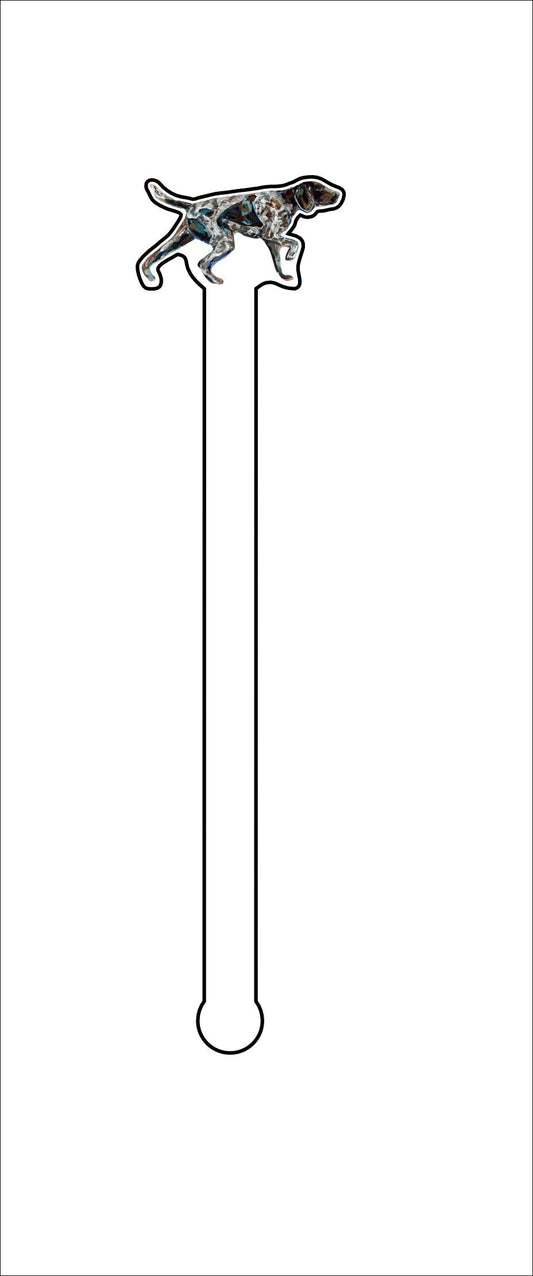 CMS-711-C4 GSP Pointing Drink Stirrer | 0.125Acrylic Stirrer | Set of 4