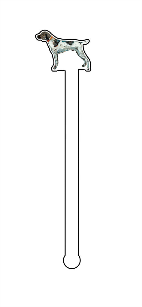 CMS-712-C4 GSP Standing Drink Stirrer | 0.125Acrylic Stirrer | Set of 4