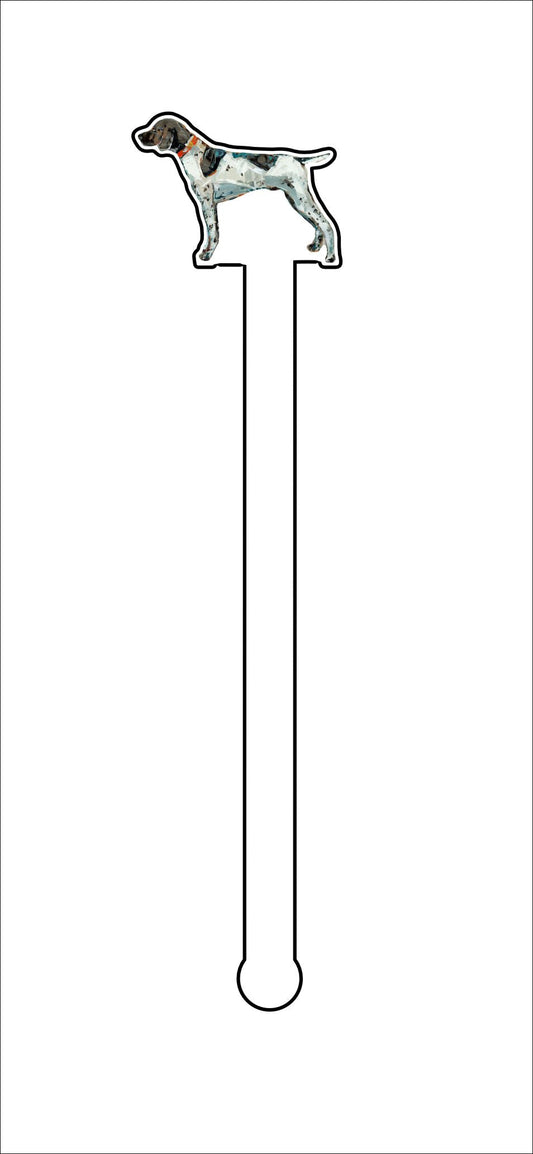 CMS-712-C4 GSP Standing Drink Stirrer | 0.125Acrylic Stirrer | Set of 4