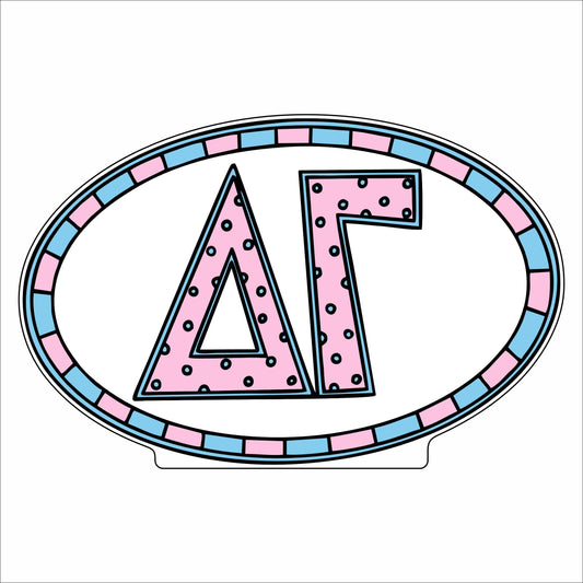 GTW-006 DG Oval | 0.75in. Acrylic Contour |