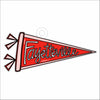GTW-010 Fayetteville Pennant | 0.25in. Acrylic Ornament | )