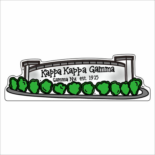 GTW-013 KKG Gamma Nu | 0.50in. Acrylic Contour |