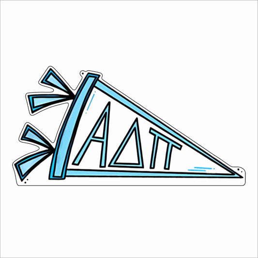 GTW-015 ADPi Pennant | 0.75Acrylic Contour |
