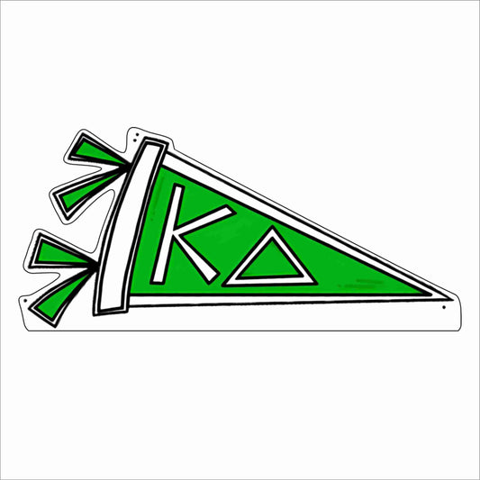 GTW-018 Kappa Delta Pennant | 0.75Acrylic Contour |