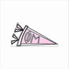 GTW-021 Phi Mu Pennant | 0.75Acrylic Contour |