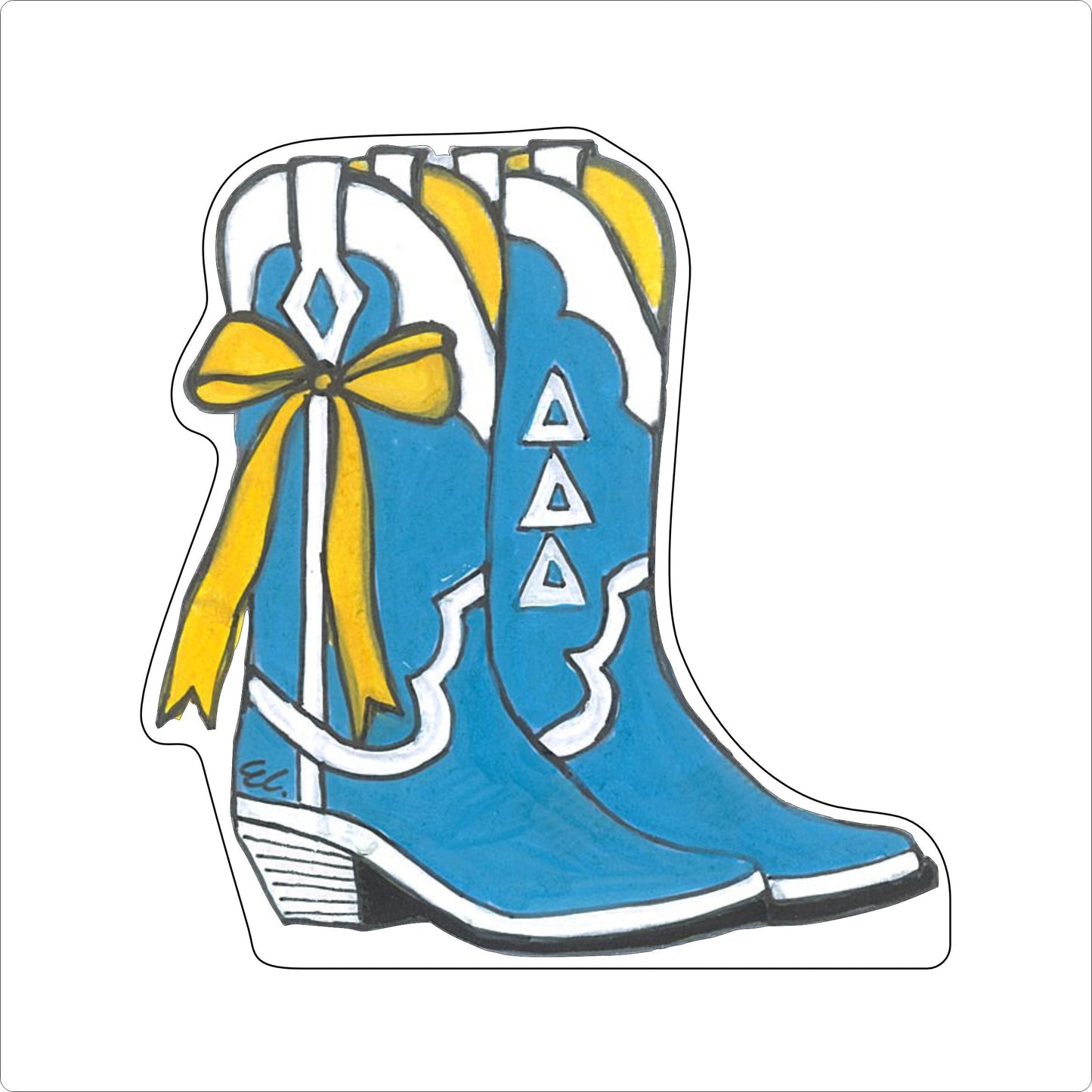 ECA-023 Heel Yeah, ZTA | 0.75Acrylic Contour |