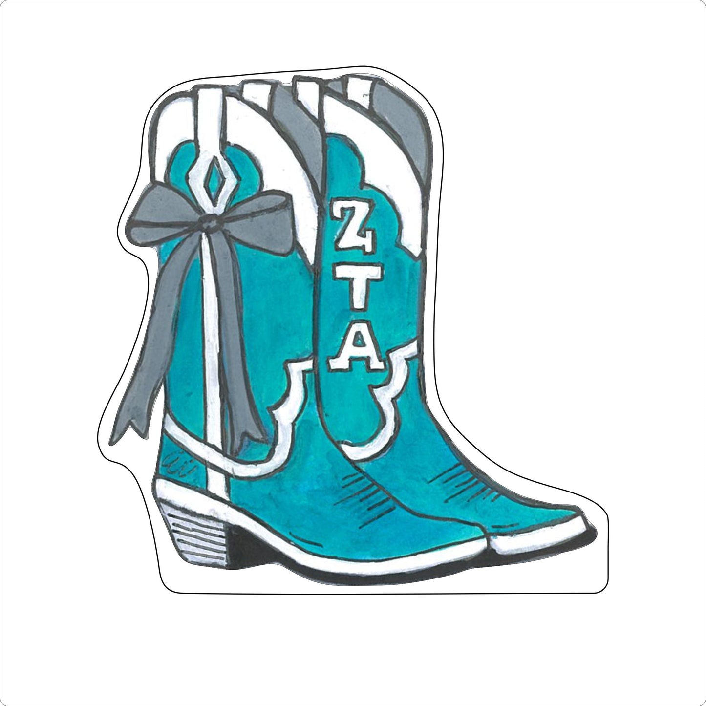 ECA-027 Turquoise Takedown | 0.75Acrylic Contour |