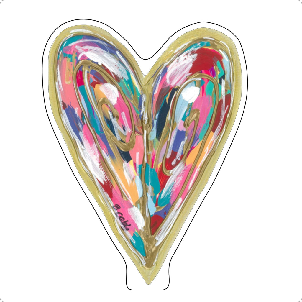 ECA-013 Love Loudly | 0.75Acrylic Contour |