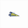 GTW-069 Tri Delta Pennant Ornament | 0.25Acrylic Ornament