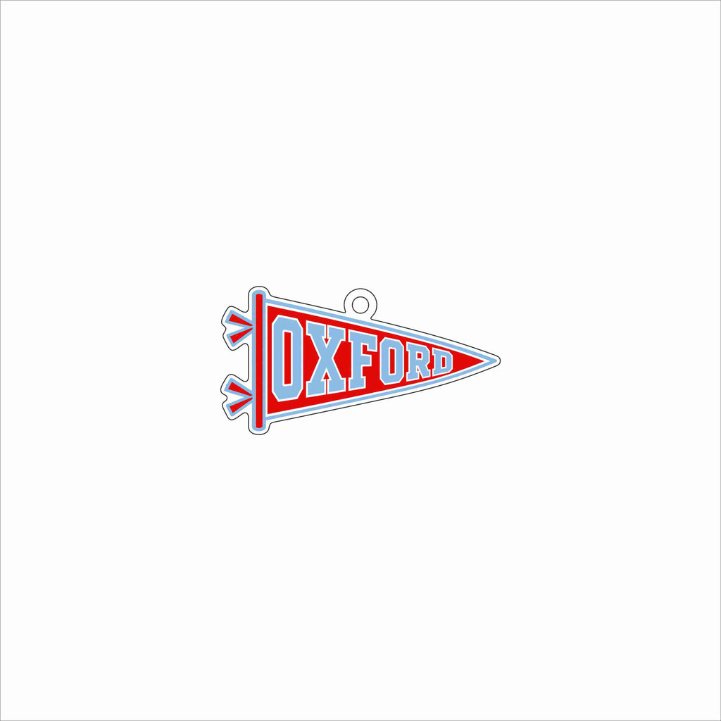 GTW-074 Oxford Pennant Ornament | 0.25Acrylic Ornament