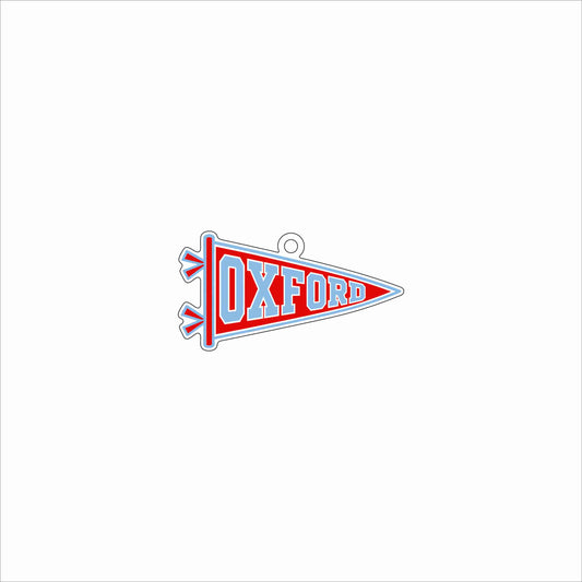 GTW-074 Oxford Pennant Ornament | 0.25Acrylic Ornament