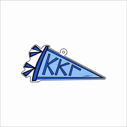 GTW-076 KKG Pennant Keychain | 0.125Acrylic Keychain | Set of 25
