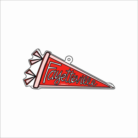 GTW-077 Fayetteville Keychain | 0.125Acrylic Keychain | Set of 25