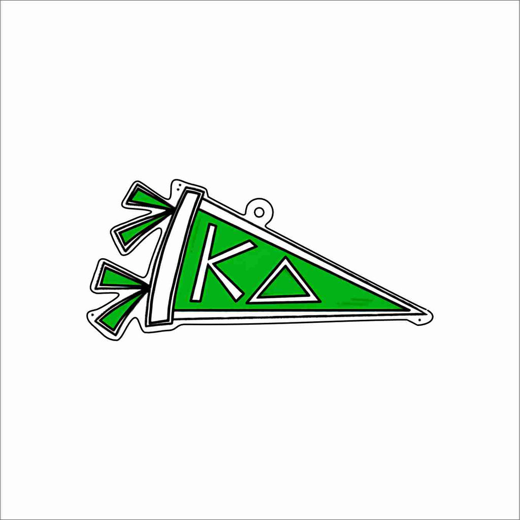 GTW-084 Kappa Delta Pennant Keychain | 0.125Acrylic Keychain