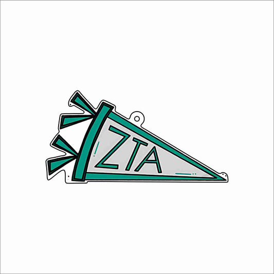 GTW-088 Zeta Pennant Keychain | 0.125Acrylic Keychain | Set of 25