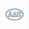 GTW-094 Alpha Delta Pi Oval | 0.75Acrylic Contour