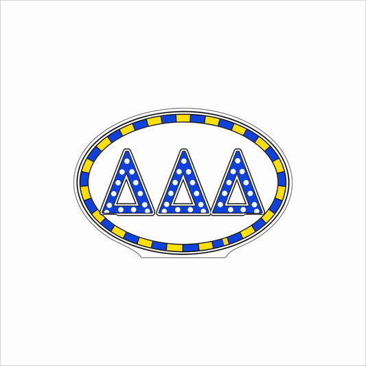 GTW-097 DDD Oval | 0.75Acrylic Contour